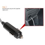 12V RV Caravan Shower With Pipe Pump Cigar Lighter Power Adapter Car Washer Outdoor Camping Travel Washing Nozzles Universal