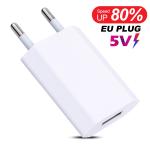 NNBILI 10Pcs Universal 5V1A EU Plug USB Wall Phone Charger For iPhone Samsung Xiaomi Redmi Google Huawei Charger Power Adapter