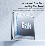 EU/US/UK Multi-function Ultra Thin 65W GaN Smart Charger Fast Adapter Charger For IPad Samsung Macbook Laptop Travel and office