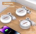 50W Multi Ports Type C Charger USB C Mobile Phone Power Adapter For iPhone Xiaomi Huawei Samsung Oneplus Quick Charging Charger