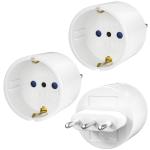 3pcs EU to IT Italy Travel Plug Adapter 250V European Universal Plug Converter AC Wall Charger Power Socket for Italy Travel