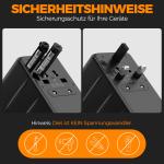 TESSAN GaN Universal Travel Adapter with Multiple USB Quick Charging International Plug Adapter 35W 65W Worldwide Power Outlet