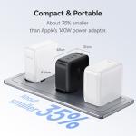 【New Sale】Baseus 140W GaN Charger PD Charger USB C Charger Fast Charge For Macbook Tablet Phone Charger For iPhone 17 16 15 14