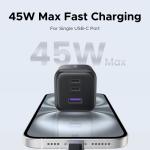 UGREEN 45W GaN Charger PD3.0 PPS QC3.0 Quick Charge For Samsung S25 S24 Ultra iPhone 17 16 15 Pro iPad Tablet USB C Fast Chager