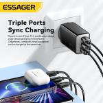 Essager 67W GaN USB-C Charger PD 3.0 QC 3.0 Fast Charge for iPhone 16 15 Pro Max Xiaomi Samsung Huawei Mate 70  Laptops Chargers