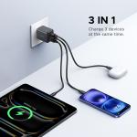 【US Plug】UGREEN 30W GaN Charger Mini PD 3.0 USB C Phone Charger For iPhone 17 16 15 Pro Max Samsung S25 Xiaomi Tablet iPad Air