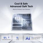 【New Sale】Baseus 100W Charger Fast Charger For iPhone 17 16 Xiaomi Samsung Laptop Tablet Charger PD Charger USB Phone Charger