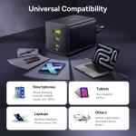 Baseus 100W Fast Charger GaN Charger For iPhone 17 16 Xiaomi Samsung Laptop Tablet USB C Charger QC PD Charger USB Phone Charger