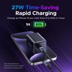 UGREEN 45W GaN Charger PD3.0 PPS QC3.0 Quick Charge For Samsung S25 S24 Ultra iPhone 16 15 14 Pro Max iPad Tablet Fast Charger