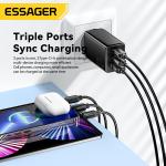 Essager 67W GaN USB Type C Charger PPS 65W Fast Charge For Samsung QC 4.0 PD 3.0 iPhone 15 14 13 Pro Huawei Phone Laptop Chagers