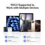 Baseus 67W Fast Charger For iPhone 17 16 15 Xiaomi Samsung PD Charge  USB Charger Phone Charger Portable Travel GaN Charger