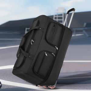2026 New Fashion Travel Bag Women's Large-Capacity Men's Sports Bag Waterproof Travel Bag Roller Trolley Bag Duffel Bag