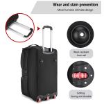 2026 New Fashion Travel Bag Women's Large-Capacity Men's Sports Bag Waterproof Travel Bag Roller Trolley Bag Duffel Bag