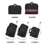 2026 New Fashion Travel Bag Women's Large-Capacity Men's Sports Bag Waterproof Travel Bag Roller Trolley Bag Duffel Bag
