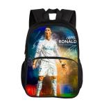 Ronaldo Kids Backpack Sport School Bag Boys Girls Backpack CR Backpack Football Star Book Bags for Boys Girls Best Gift