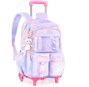 School Rolling backpack Bags school wheeled backpack for girls  kids School trolley bag for girls school bag wheels for girls