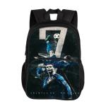 Ronaldo Kids Backpack Sport School Bag Boys Girls Backpack CR Backpack Football Star Book Bags for Boys Girls Best Gift