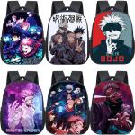 Anime Jujutsu Kaisen Backpack Schoolbag Cartoon Gojo Satoru Kindergarten Bag Boys Girls Rucksack Waterproof Kids Bookbag Mochila