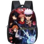 Anime Jujutsu Kaisen Backpack Schoolbag Cartoon Gojo Satoru Kindergarten Bag Boys Girls Rucksack Waterproof Kids Bookbag Mochila