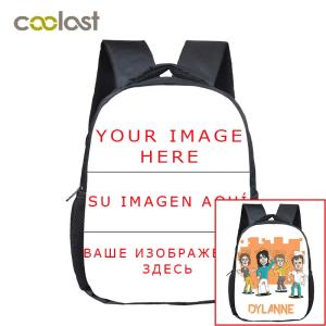 Customized Mini School Backpack For Teenagers Customize Your Photo Kids Small Diaper Bag Backpacks Kids School Book Bag Gift Bag