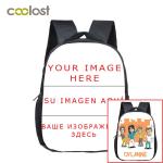 Customized Mini School Backpack For Teenagers Customize Your Photo Kids Small Diaper Bag Backpacks Kids School Book Bag Gift Bag