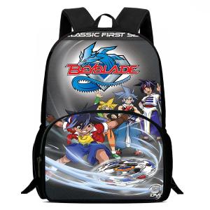 Kids Backpacks Anime Beyblades Boys and Girls Student Birthday Gift Child School Bags Large Capacity Camping Durable Rucksack