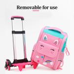 School Bag Student High Capacity Rolling Backpacks Kids Trolley Wheeled Bag Children Backpack Wheels