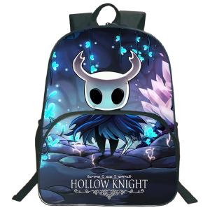 Lightweight School Bag Hollow Knight Backpack Cartoon Game Print Kids Schoolbag Large Capacity Bagpack Boys Girls Travel Bookbag