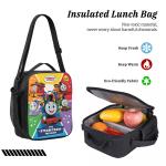 T-thomas And Friends Kids Backpack Lunch Box Pen Bags for Boys Girls Backpacks Large Capacity School bag Bookbag Set
