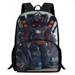 Kids Backpacks Boys and Girls Student Birthday Gift Child Skibidi Toilet School Bags Large Capacity Camping Durable Rucksack