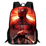 Marvel Child School Backpack with Front Pocket,Cartoon Marvel School Bags for Boys Girls,Durable Kids Backpack for Pupil Student