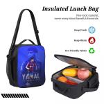 3Pcs Lamine Y-Yamal Theme Backpack Set for Kids Football Star Pen Bags Bookbag Sets with Lunch Box For School Students Daypack