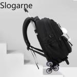2025 Children Wheeled Backpack Students Schoolbag Rolling Backpacks Bag Kids School Trolley Bookbag Girls School Bag with Wheels