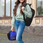 3Pcs Lamine Y-Yamal Theme Backpack Set for Kids Football Star Pen Bags Bookbag Sets with Lunch Box For School Students Daypack