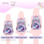 Cartoon Unicorn 3 Piece Set School Bags For Girls Boys Kids Space Backpack Primary School Students Backpack With lunch box