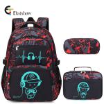 Waterproof Luminous Children School Bags For Boys Kids Backpack School Backpack Primary Schoolbag Book Bag Mochila