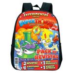 SuperThings Backpack Toddler Cartoon Schoolbag Boys Girls Kindergarten Bag Waterproof Kids Bookbag 12 Inch