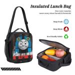 3Pcs T-thomas And Friends School bags Set for Kids Pencil Boxes Backpack Sets with Lunch Box For School Students Daypack