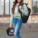 3Pcs T-thomas And Friends School bags Set for Kids Pencil Boxes Backpack Sets with Lunch Box For School Students Daypack