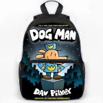 Cartoon Dogman Child School Backpack Large Capacity Girls Boys Orthopedic Kids Book Bags Dog Man Primary School Mochilas Gift