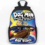 Cartoon Dogman Child School Backpack Large Capacity Girls Boys Orthopedic Kids Book Bags Dog Man Primary School Mochilas Gift