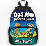 Cartoon Dogman Child School Backpack Large Capacity Girls Boys Orthopedic Kids Book Bags Dog Man Primary School Mochilas Gift