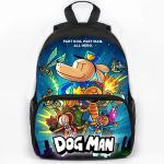 Cartoon Dogman Child School Backpack Large Capacity Girls Boys Orthopedic Kids Book Bags Dog Man Primary School Mochilas Gift