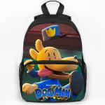 Cartoon Dogman Child School Backpack Large Capacity Girls Boys Orthopedic Kids Book Bags Dog Man Primary School Mochilas Gift