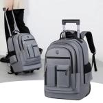 Portable Outdoor Adult Rolling Backpack Travel Laptop Tablet Bag Wheels Carry Luggage Business Trip Backpack College Travel Bags