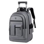 Portable Outdoor Adult Rolling Backpack Travel Laptop Tablet Bag Wheels Carry Luggage Business Trip Backpack College Travel Bags
