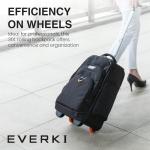 Atlas Wheeled Laptop Backpack, 13 to 17.3-Inch Adjustable Compartment, Backpack on Wheels for Adults