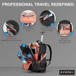 Atlas Wheeled Laptop Backpack, 13 to 17.3-Inch Adjustable Compartment, Backpack on Wheels for Adults