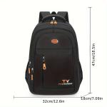 1 Pc Men's Backpack, Large Capacity Waterproof Casual Backpack,Adjustable Computer Backpack