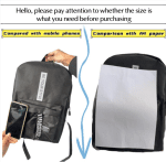 Fashion trend backpack backpack for men and women junior high school high school student bag large capacity korean version of th